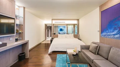 Camera Ocean con vista mare parziale — Oceanfront Beach Resort